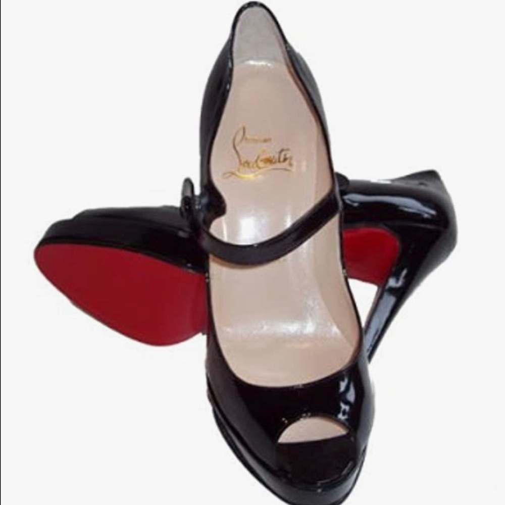 Christian Louboutin Peep-toe heel